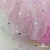 Сетка Фатин Глитер Спейс, 12 (+/-5) гр/м2, шир.150 см, 16-12/розовый - купить в Сызрани. Цена 202.08 руб.