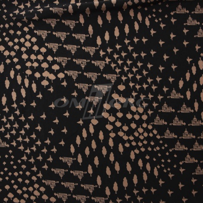 Плательная ткань "Софи" 12.1, 75 гр/м2, шир.150 см, принт этнический - купить в Сызрани. Цена 243.96 руб.