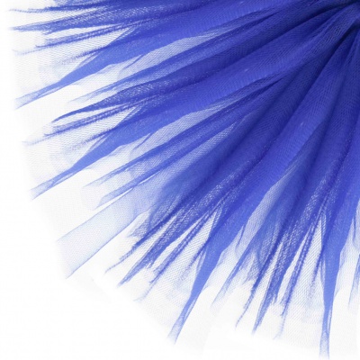 Фатин матовый 16-101, 12 гр/м2, шир.300см, цвет т.синий - купить в Сызрани. Цена 101.95 руб.