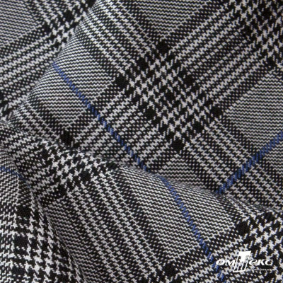 Ткань костюмная "Клер" 80% P, 16% R, 4% S, 200 г/м2, шир.150 см,#3 цв-серый/синий - купить в Сызрани. Цена 412.02 руб.