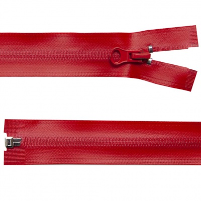 Молния водонепроницаемая PVC Т-7, 90 см, разъемная, цвет (820) красный - купить в Сызрани. Цена: 61.18 руб.
