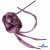Шнурки #107-01, плоские 130 см, цв.розовый металлик - купить в Сызрани. Цена: 35.45 руб.