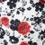Плательная ткань "Фламенко" 22.1, 80 гр/м2, шир.150 см, принт растительный - купить в Сызрани. Цена 239.03 руб.