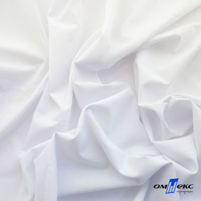 Ткань сорочечная Илер 100%полиэстр, 120 г/м2 ш.150 см, цв.белый - купить в Сызрани. Цена 290.24 руб.