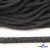 Шнур плетеный d-6 мм круглый, 70% хлопок 30% полиэстер, уп.90+/-1 м, цв.1088-т.серый - купить в Сызрани. Цена: 588 руб.