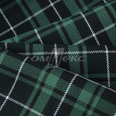 Ткань костюмная Клетка 25577, т.зеленый/зеленый./ч/бел, 230 г/м2, шир.150 см - купить в Сызрани. Цена 539.74 руб.