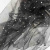 Сетка Фатин Глитер Спейс, 12 (+/-5) гр/м2, шир.150 см, 16-167/черный - купить в Сызрани. Цена 184.03 руб.
