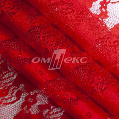 Кружевное полотно стрейч 15A61/RED, 100 гр/м2, шир.150см - купить в Сызрани. Цена 1 580.95 руб.
