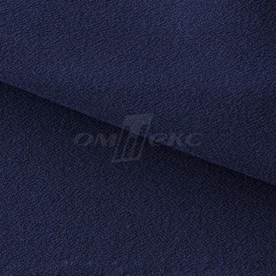 Креп стрейч Манго 19-3921, 200 гр/м2, шир.150см, цвет т.синий - купить в Сызрани. Цена 261.53 руб.