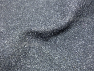 Ткань костюмная п/шерсть №2096-2-2, 300 гр/м2, шир.150см, цвет т.серый - купить в Сызрани. Цена 512.30 руб.