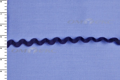Тесьма плетеная "Вьюнчик"/т.синий - купить в Сызрани. Цена: 48.03 руб.