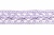 Тесьма кружевная 0621-1855, шир. 18 мм/уп. 20+/-1 м, цвет 107-фиолет - купить в Сызрани. Цена: 466.97 руб.