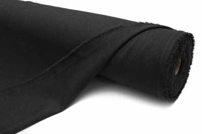 Ткань костюмная 21699 1144/1178, 236 гр/м2, шир.150см, цвет чёрный - купить в Сызрани. Цена 455.40 руб.