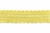 Тесьма кружевная 0621-1212А, шир. 45 мм/уп. 20+/-1 м, цвет 017-жёлтый - купить в Сызрани. Цена: 1 033.32 руб.