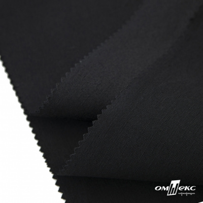 Ткань смесовая для спецодежды "Униформ", 200 гр/м2, шир.150 см, цвет чёрный - купить в Сызрани. Цена 162.46 руб.
