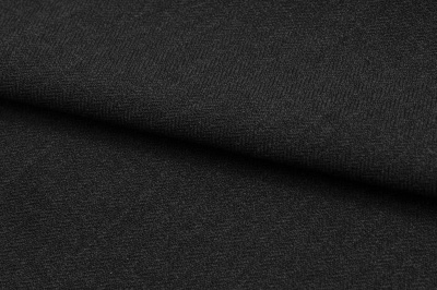 Ткань костюмная 21699 1144/1178, 236 гр/м2, шир.150см, цвет чёрный - купить в Сызрани. Цена 455.40 руб.