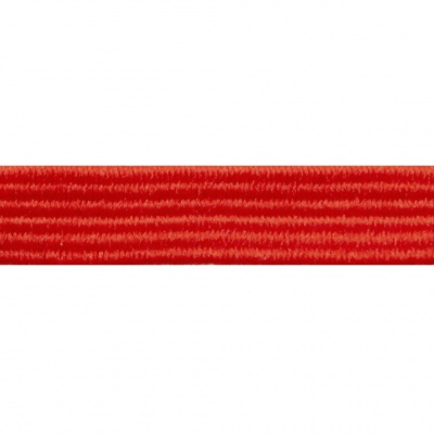 Резиновые нити с текстильным покрытием, шир. 6 мм ( упак.30 м/уп), цв.- 86-красный - купить в Сызрани. Цена: 155.22 руб.