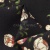 Плательная ткань "Фламенко" 3.1, 80 гр/м2, шир.150 см, принт растительный - купить в Сызрани. Цена 239.03 руб.