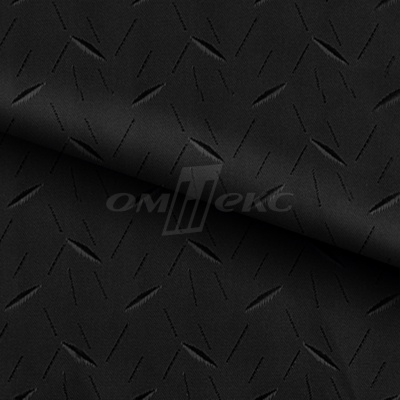 Ткань подкладочная жаккард Р14076-1, чёрный, 85 г/м2, шир. 150 см, 230T - купить в Сызрани. Цена 166.45 руб.