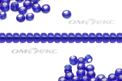 Бисер (SL) 11/0 ( упак.100 гр) цв.28 - синий - купить в Сызрани. Цена: 53.34 руб.