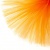 Фатин матовый 16-127, 12 гр/м2, шир.300см, цвет оранжевый - купить в Сызрани. Цена 96.31 руб.