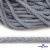 Шнур плетеный d-6 мм круглый, 70% хлопок 30% полиэстер, уп.90+/-1 м, цв.1086-голубой - купить в Сызрани. Цена: 588 руб.