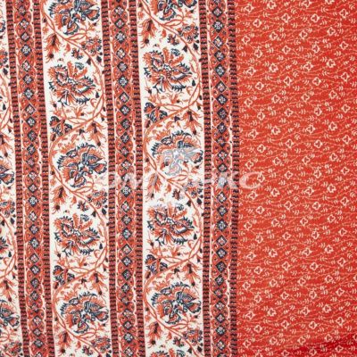 Плательная ткань "Фламенко" 24.1, 80 гр/м2, шир.150 см, принт этнический - купить в Сызрани. Цена 241.49 руб.
