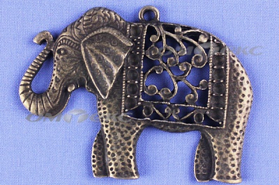 Декоративный элемент для творчества из металла "Слон"  - купить в Сызрани. Цена: 26.66 руб.