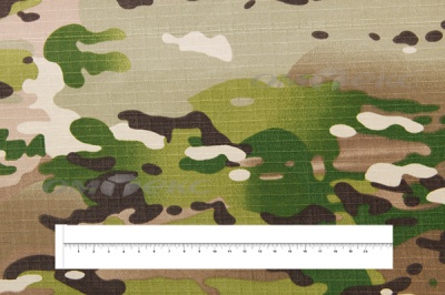 Ткань смесовая рип-стоп камуфляж C#201313, 210 гр/м2, шир.150см - купить в Сызрани. Цена 244.99 руб.