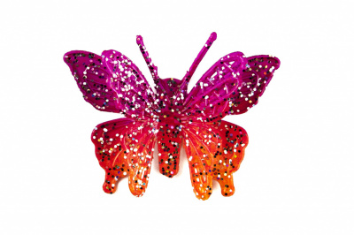 Бабочка декоративная пластиковая #10 - купить в Сызрани. Цена: 7.09 руб.