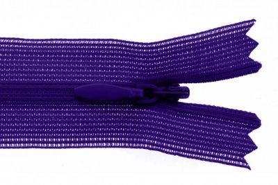 Молния потайная Т3 866, 50 см, капрон, цвет фиолетовый - купить в Сызрани. Цена: 8.62 руб.