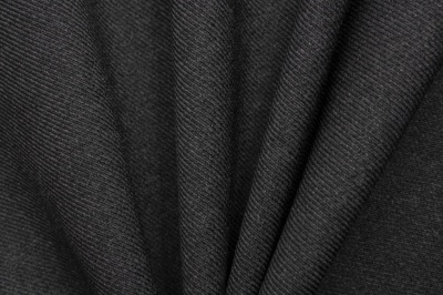 Ткань костюмная 25505 2003, 265 гр/м2, шир.150см, цвет т.серый - купить в Сызрани. Цена 418.73 руб.