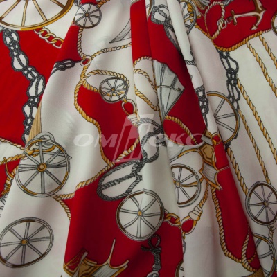 Плательная ткань "Фламенко" 13.1, 80 гр/м2, шир.150 см, принт этнический - купить в Сызрани. Цена 241.49 руб.