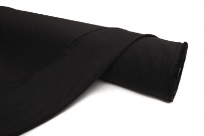 Ткань костюмная 24880 2022, 220 гр/м2, шир.150см, цвет чёрный - купить в Сызрани. Цена 446.45 руб.